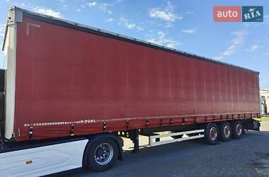 Тентованный борт (штора) - полуприцеп Kogel SN 24 2015 в Иршаве