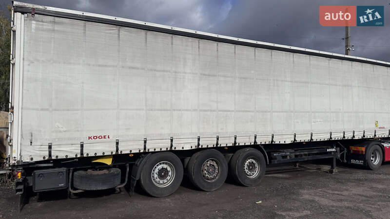 Тентований борт (штора) - напівпричіп Kogel SN 24 2014 в Дубні фото 2 Тентований борт (штора) - напівпричіп Kogel SN 24 2014 в Дубні