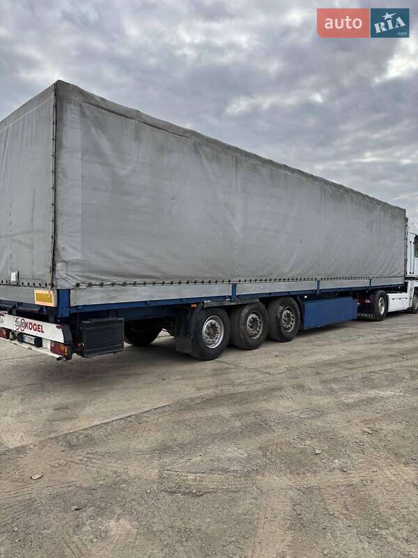Тентований борт (штора) - напівпричіп Kogel SN 24 2001 в Ужгороді фото 14 Тентований борт (штора) - напівпричіп Kogel SN 24 2001 в Ужгороді