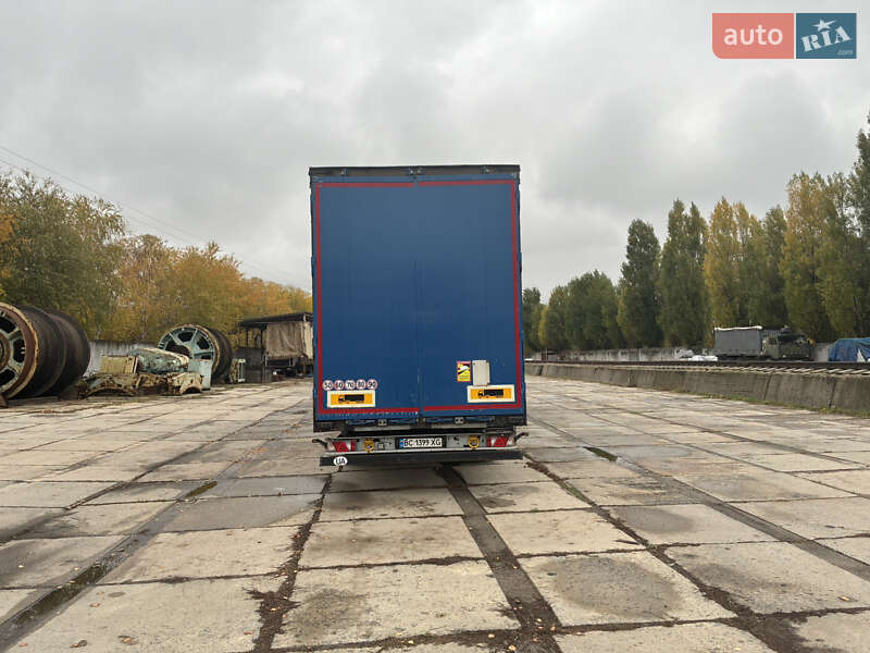 Тентований борт (штора) - напівпричіп Kogel SN 24 2011 в Люботині