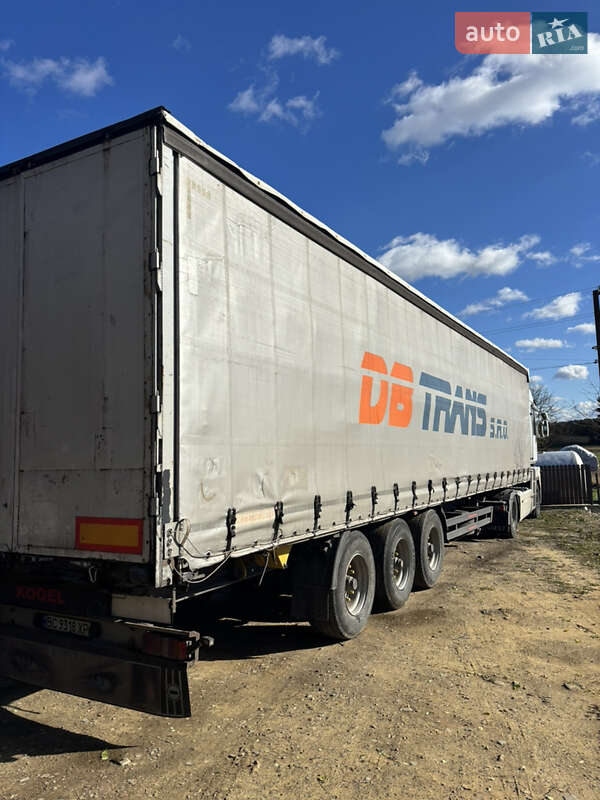 Тентованный борт (штора) - полуприцеп Kogel SN 24 2007 в Львове фото 2 Тентованный борт (штора) - полуприцеп Kogel SN 24 2007 в Львове