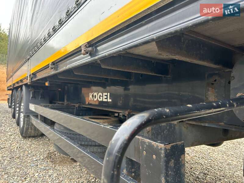Бортовой полуприцеп Kogel SN 24 2007 в Иршаве фото 4 Бортовой полуприцеп Kogel SN 24 2007 в Иршаве