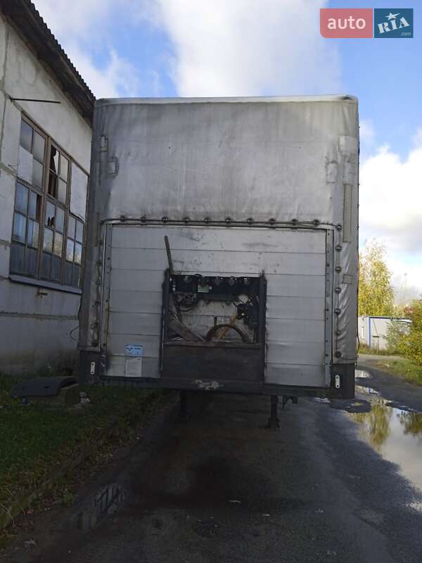 Тентованный борт (штора) - полуприцеп Kogel SN 24 2002 в Киеве