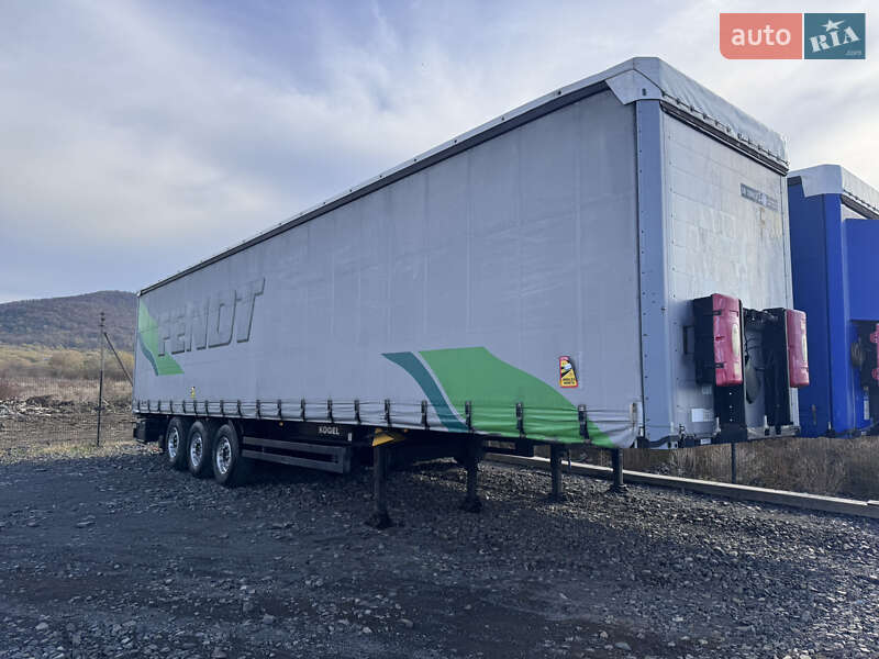 Тентованный борт (штора) - полуприцеп Kogel SN 24 2010 в Ужгороде фото 2 Тентованный борт (штора) - полуприцеп Kogel SN 24 2010 в Ужгороде