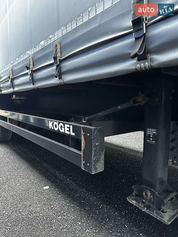 Тентованный борт (штора) - полуприцеп Kogel SN 24 2016 в Умани