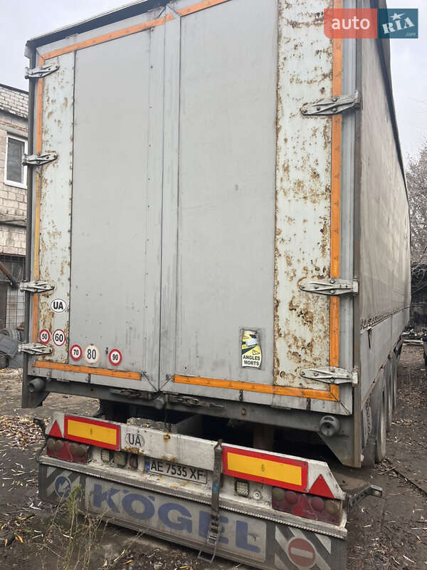 Бортовий напівпричіп Kogel SN 24 1995 в Дніпрі