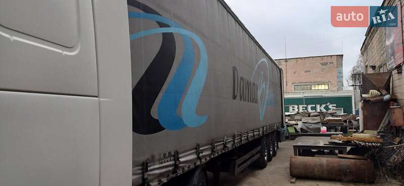 Тентований борт (штора) - прицеп Kogel SN 24 2008 в Ковелі