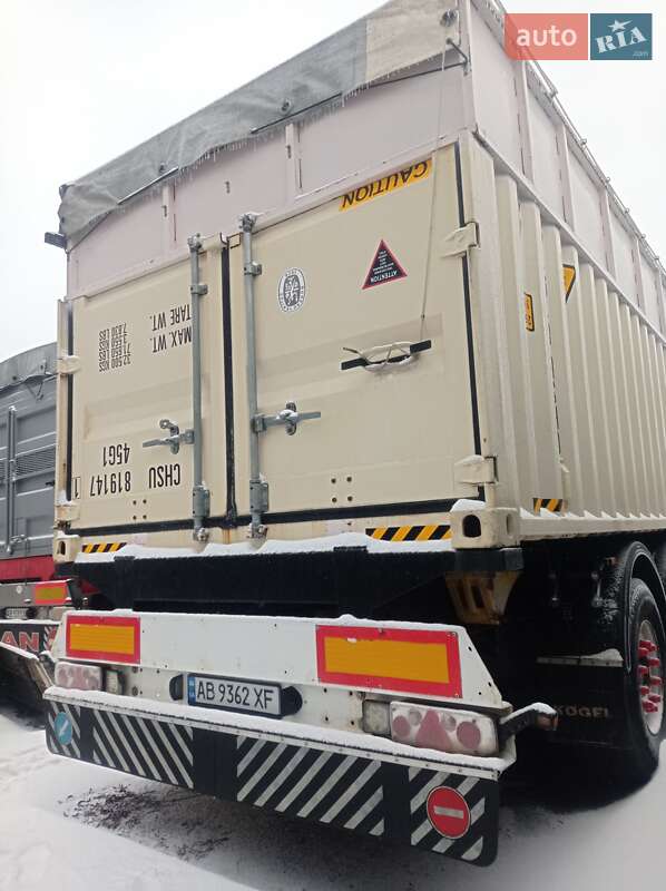 Контейнеровоз напівпричіп Kogel SN 24 2007 в Сутисках