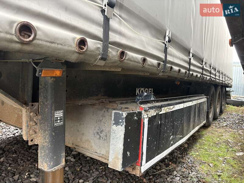 Тентованный борт (штора) - прицеп Kogel SN 24 2007 в Ужгороде