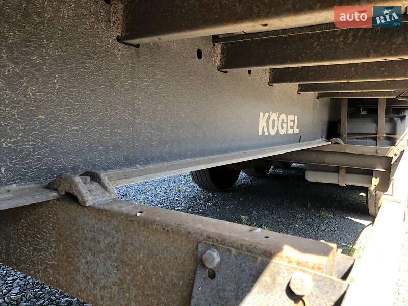 Тентованный борт (штора) - полуприцеп Kogel SN 24 2006 в Ковеле