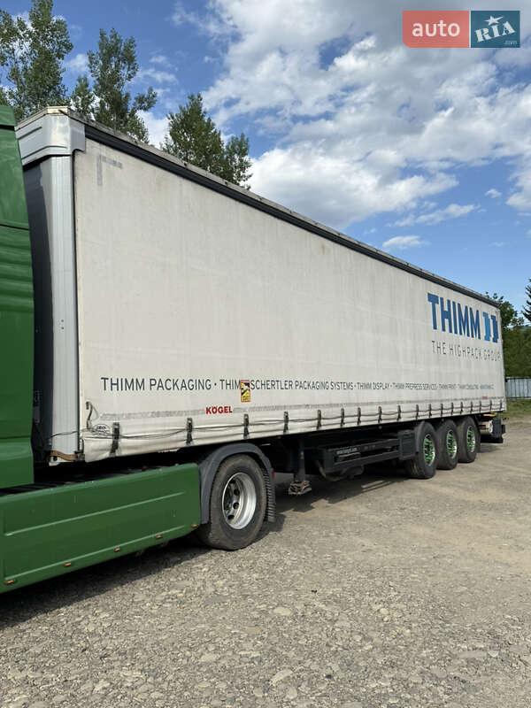 Тентованный борт (штора) - прицеп Kogel SN 24 2015 в Тячеве фото 5 Тентованный борт (штора) - прицеп Kogel SN 24 2015 в Тячеве