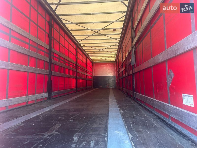 Тентованный борт (штора) - полуприцеп Kogel SN 24 2018 в Калуше