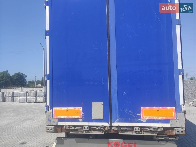 Тентованный борт (штора) - полуприцеп Kogel SN 24 2007 в Львове