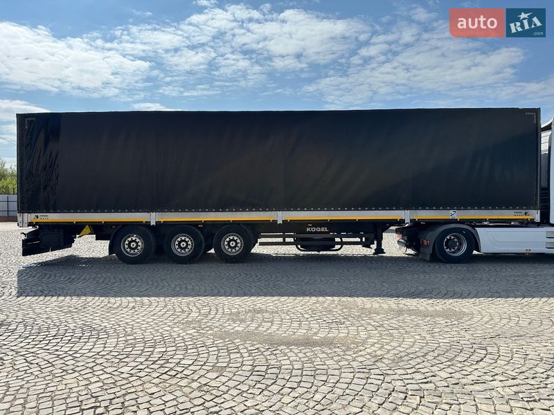Бортовий напівпричіп Kogel SN 24 2008 в Іршаві