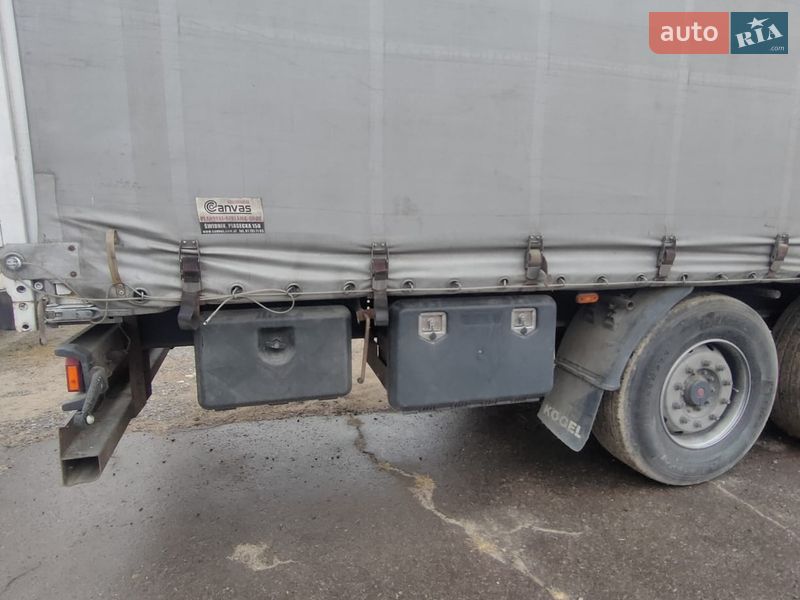 Тентованный борт (штора) - полуприцеп Kogel SN 24 2014 в Львове фото 7 Тентованный борт (штора) - полуприцеп Kogel SN 24 2014 в Львове