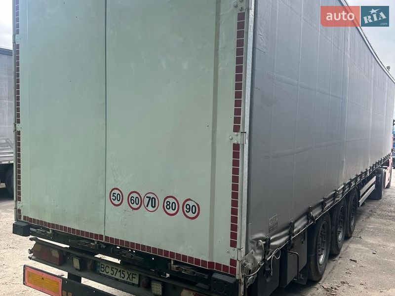 Тентованный борт (штора) - полуприцеп Kogel SN 24 2014 в Львове фото 14 Тентованный борт (штора) - полуприцеп Kogel SN 24 2014 в Львове