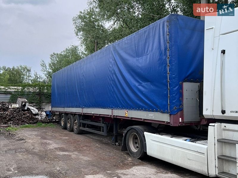 Тентованный борт (штора) - полуприцеп Kogel SN 24 2004 в Днепре