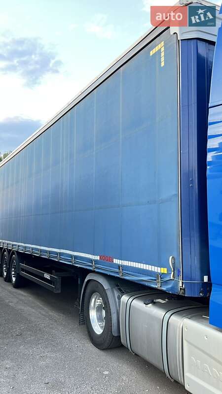 Тентованный борт (штора) - прицеп Kogel SN 2015 в Берегово