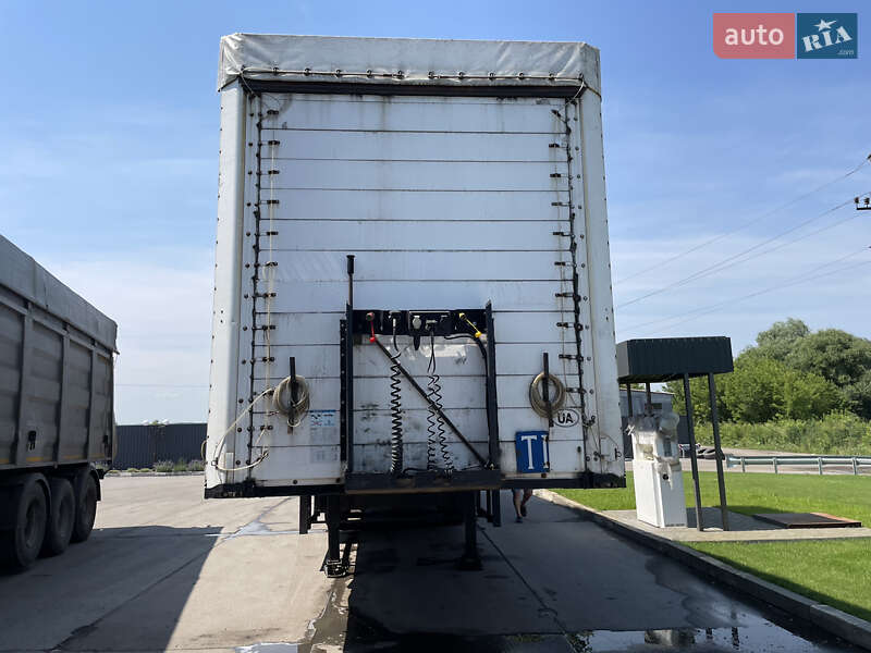 Тентований борт (штора) - напівпричіп Kogel SNCM 2007 в Вінниці