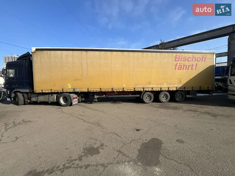 Тентований борт (штора) - напівпричіп Kogel SNCO 24 2005 в Києві