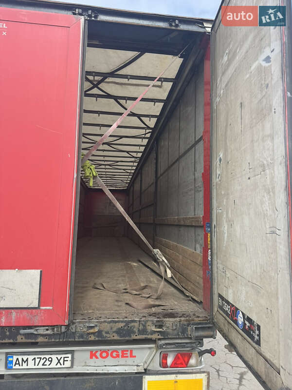 Тентованный борт (штора) - полуприцеп Kogel SNCO 24 2010 в Житомире фото 6 Тентованный борт (штора) - полуприцеп Kogel SNCO 24 2010 в Житомире