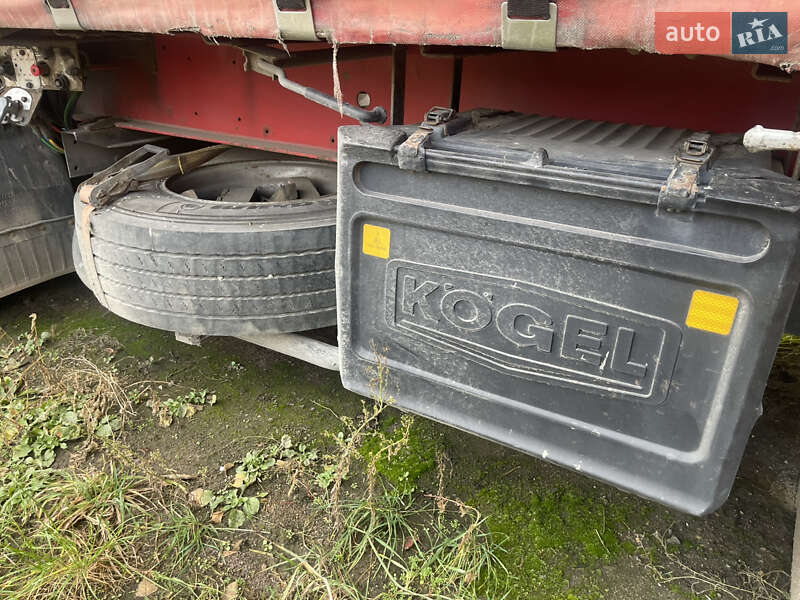 Тентованный борт (штора) - полуприцеп Kogel SNCO 24 2002 в Шумске фото 2 Тентованный борт (штора) - полуприцеп Kogel SNCO 24 2002 в Шумске