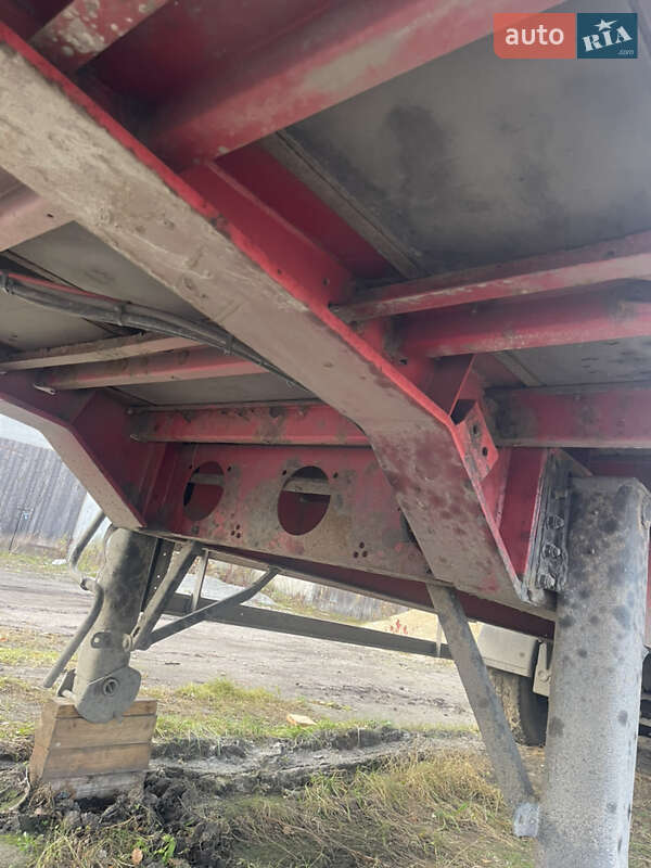 Тентованный борт (штора) - полуприцеп Kogel SNCO 24 2002 в Шумске фото 7 Тентованный борт (штора) - полуприцеп Kogel SNCO 24 2002 в Шумске