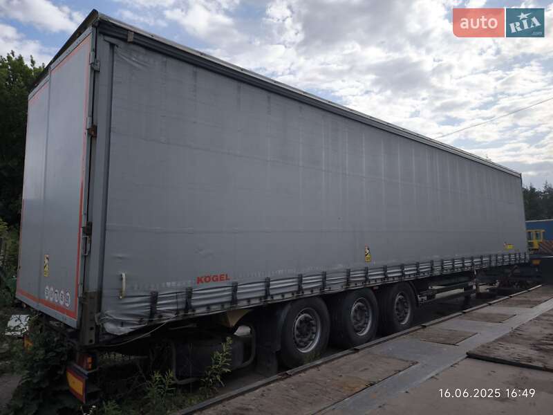Тентованный борт (штора) - полуприцеп Kogel SP 24 2014 в Полтаве фото 11 Тентованный борт (штора) - полуприцеп Kogel SP 24 2014 в Полтаве