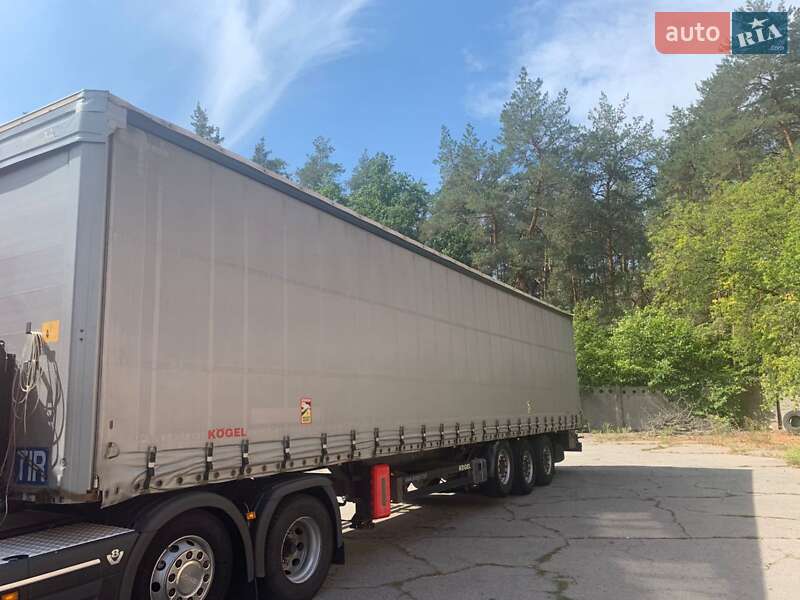 Тентованный борт (штора) - полуприцеп Kogel SP 24 2014 в Полтаве фото 7 Тентованный борт (штора) - полуприцеп Kogel SP 24 2014 в Полтаве