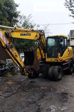 Колесный экскаватор Komatsu PW140 2010 в Львове