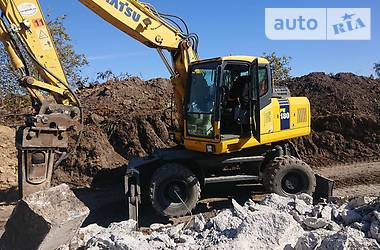 Колесный экскаватор Komatsu PW 2009 в Тернополе