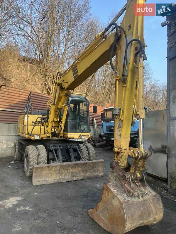 Колесный экскаватор Komatsu PW 2005 в Львове