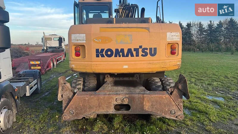 Колісний екскаватор Komatsu PW 2006 в Львові фото 3 Колісний екскаватор Komatsu PW 2006 в Львові