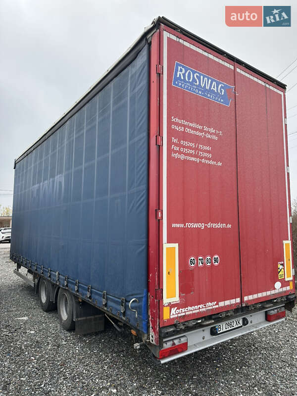 Тентованный борт (штора) - прицеп Kotschenreuther TWB-218 2007 в Броварах фото 14 Тентованный борт (штора) - прицеп Kotschenreuther TWB-218 2007 в Броварах