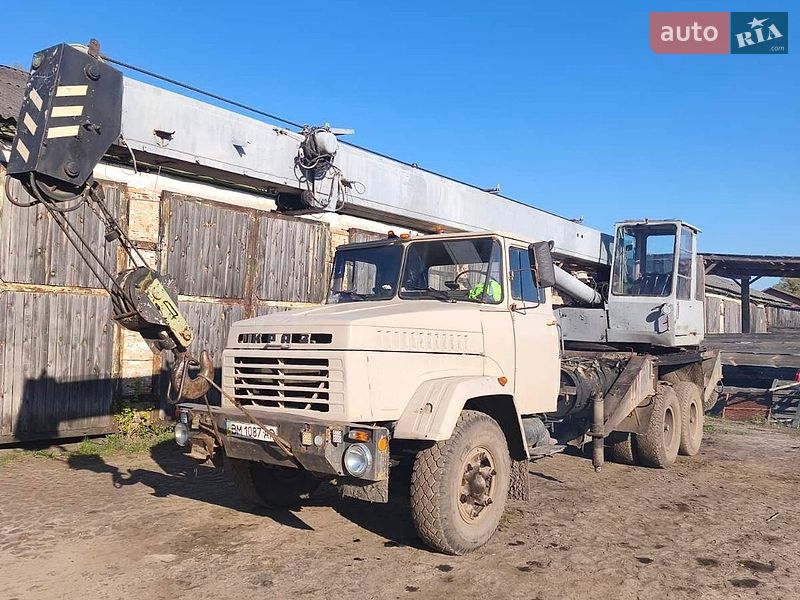 Автокран КрАЗ 250 1992 в Лебедине