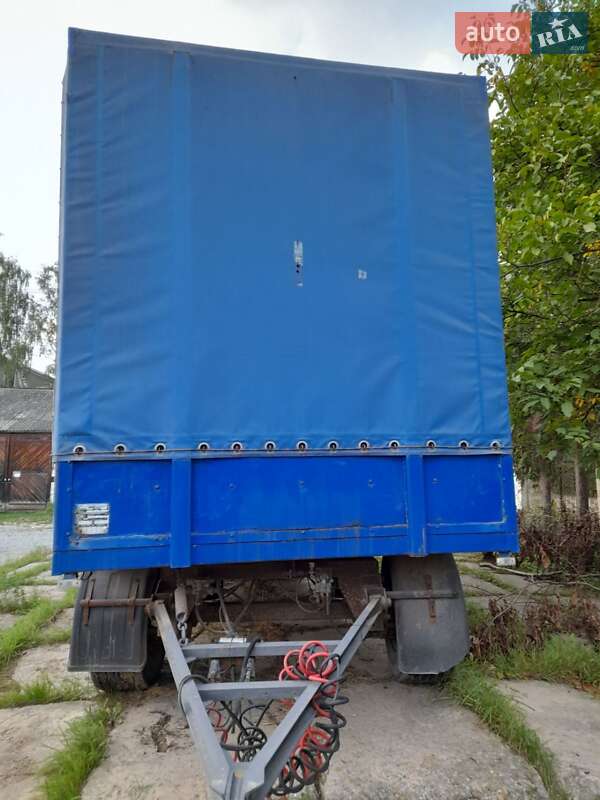 Тентований борт (штора) - прицеп Krebs PA 2001 в Хотині