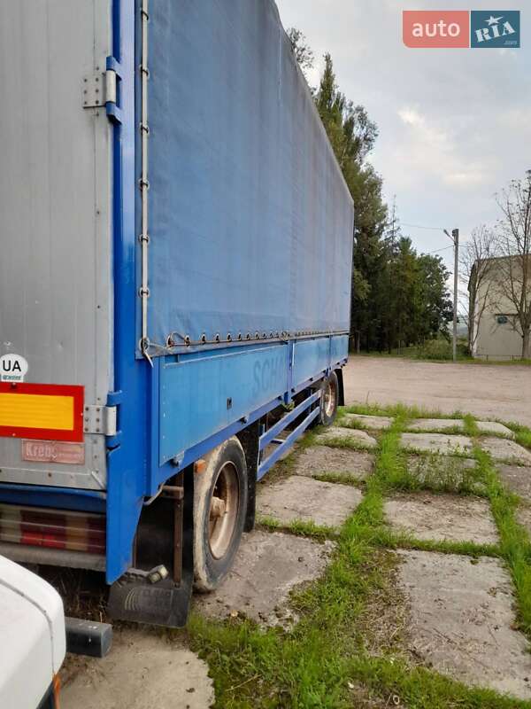 Тентований борт (штора) - прицеп Krebs PA 2001 в Хотині