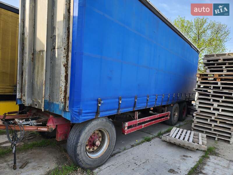 Тентованный борт (штора) - прицеп Krone ADF 2007 в Белгороде-Днестровском фото 3 Тентованный борт (штора) - прицеп Krone ADF 2007 в Белгороде-Днестровском