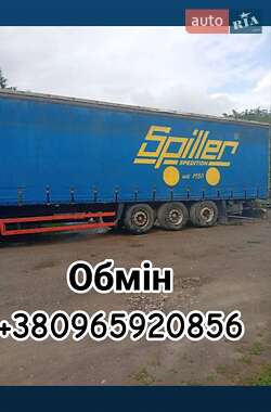 Тентованный борт (штора) - полуприцеп Krone ADF 2000 в Запорожье