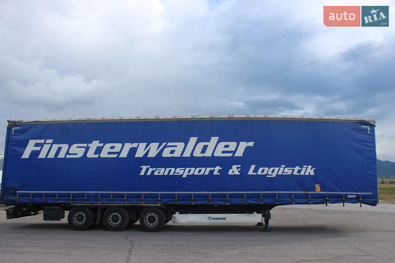 Тентованный борт (штора) - полуприцеп Krone BPW 2014 в Хусте фото 4 Тентованный борт (штора) - полуприцеп Krone BPW 2014 в Хусте
