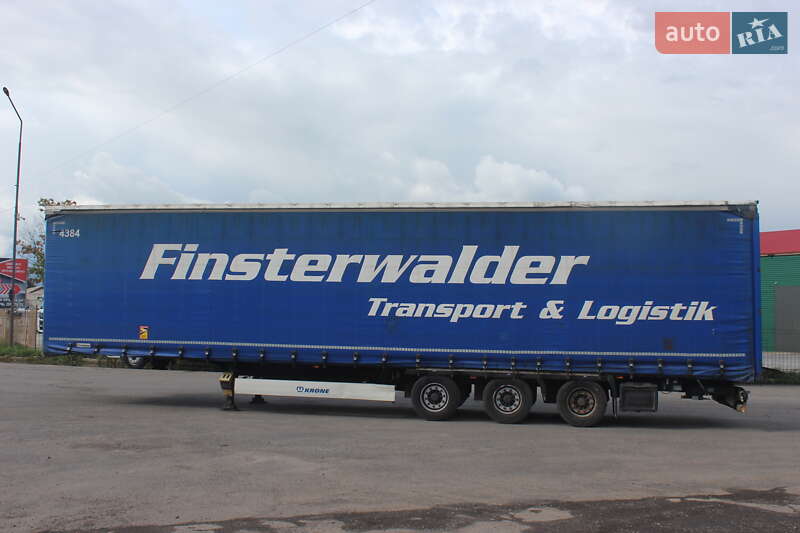Тентованный борт (штора) - полуприцеп Krone BPW 2014 в Хусте фото 8 Тентованный борт (штора) - полуприцеп Krone BPW 2014 в Хусте