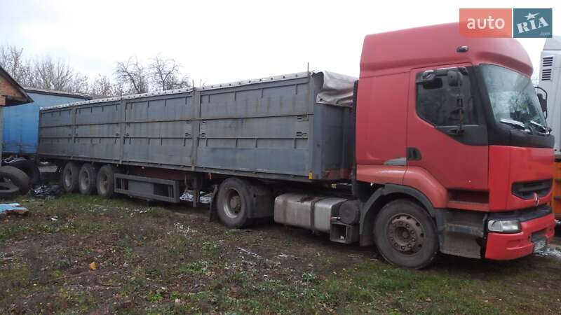 Зерновоз - полуприцеп Krone BPW 1995 в Лубнах