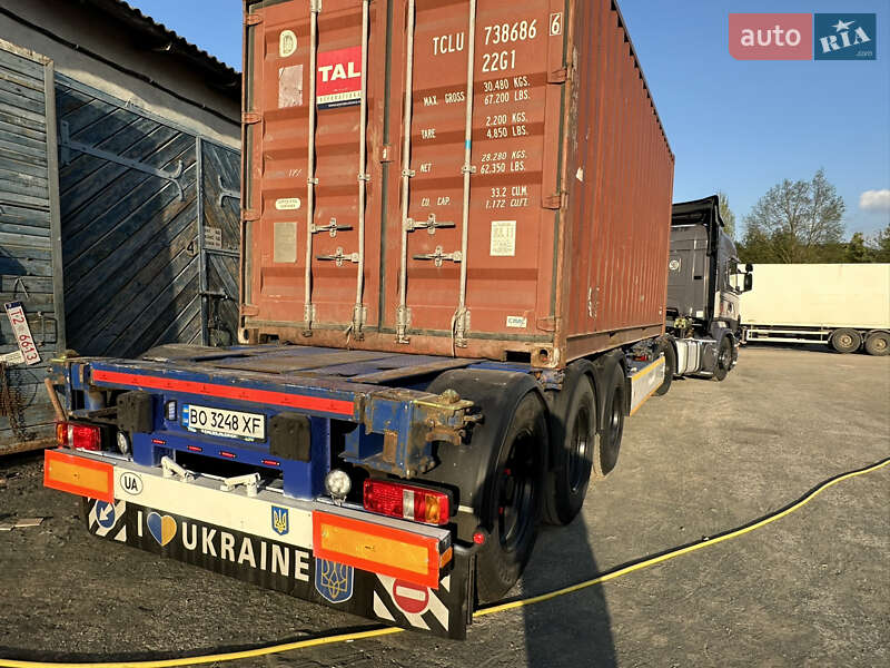 Контейнеровоз напівпричіп Krone BPW 2008 в Тернополі