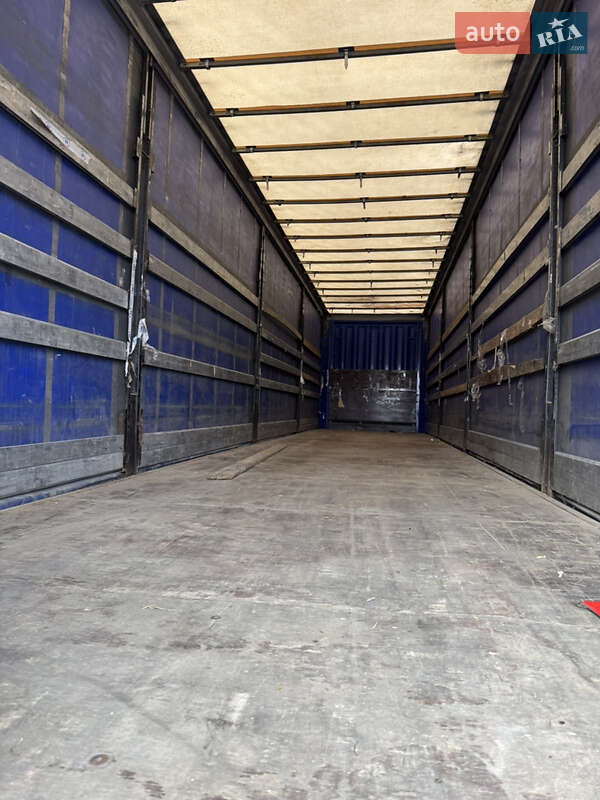 Тентованный борт (штора) - полуприцеп Krone BPW 2007 в Золочеве