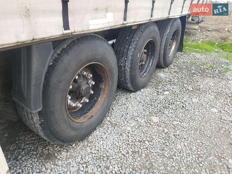 Тентованный борт (штора) - полуприцеп Krone BPW 2010 в Нижней Апше