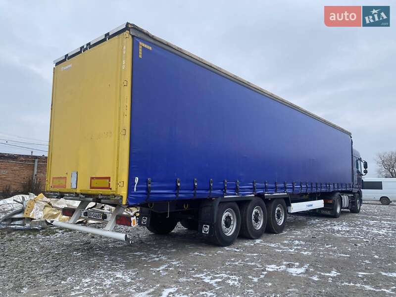 Тентованный борт (штора) - полуприцеп Krone BPW 2012 в Виннице