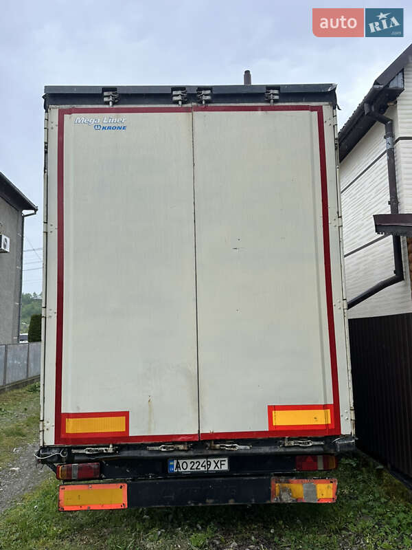 Тентований борт (штора) - прицеп Krone Mega 2008 в Рахові фото 5 Тентований борт (штора) - прицеп Krone Mega 2008 в Рахові