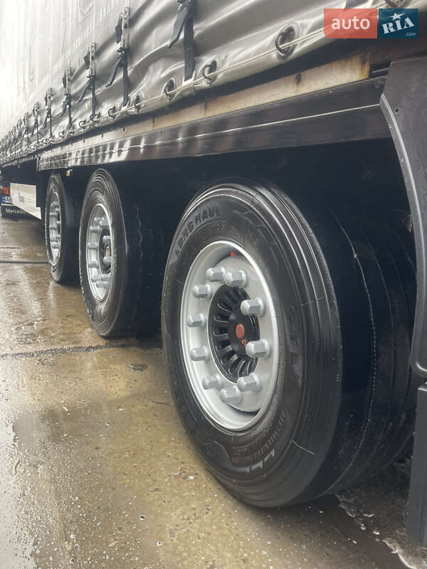 Тентованный борт (штора) - полуприцеп Krone Mega 2014 в Луцке