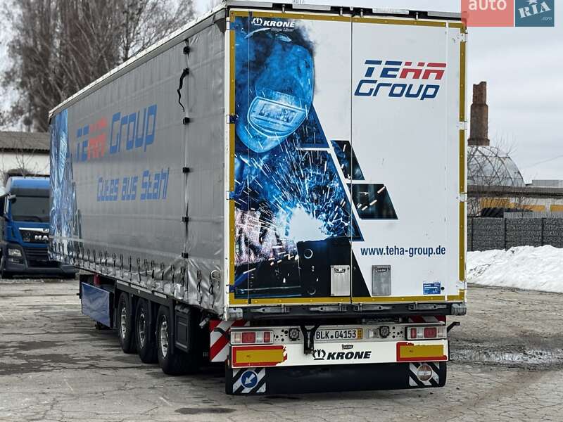 Тентованный борт (штора) - полуприцеп Krone Mega 2019 в Житомире