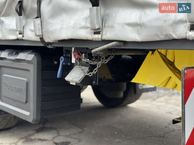 Тентованный борт (штора) - полуприцеп Krone Mega 2019 в Житомире